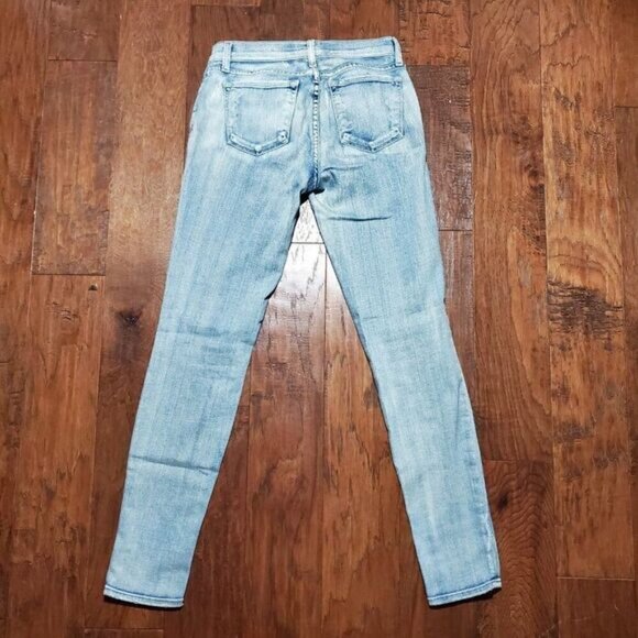 𝅺J Brand Skinny Leg Afterlife Light Blue Wash Jeans sz 26 - Picture 3 of 8